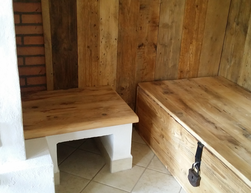 Kandalló,fa tároló láda Kandalló,fa tároló láda