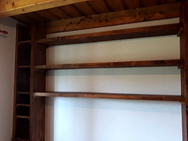 Beépített szekrény polcai... Beépített szekrény polcai...