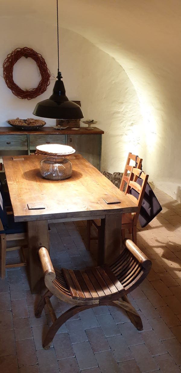 Vendégház ebédlője Vendégház ebédlője